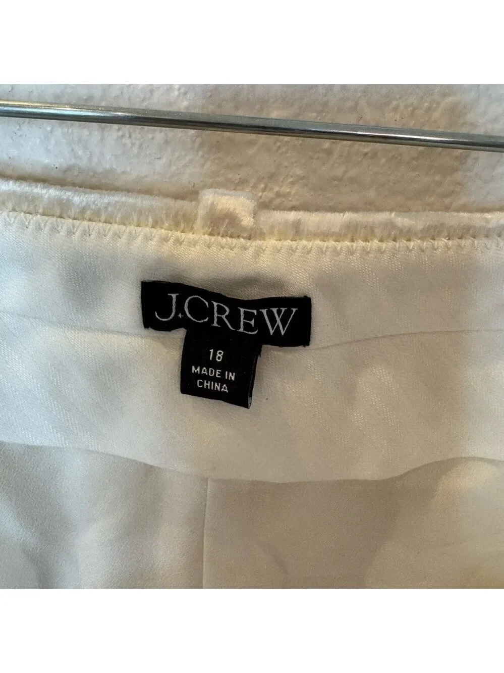 J CREW ‘Carolina Drapey Velvet’ Wide Leg Pants